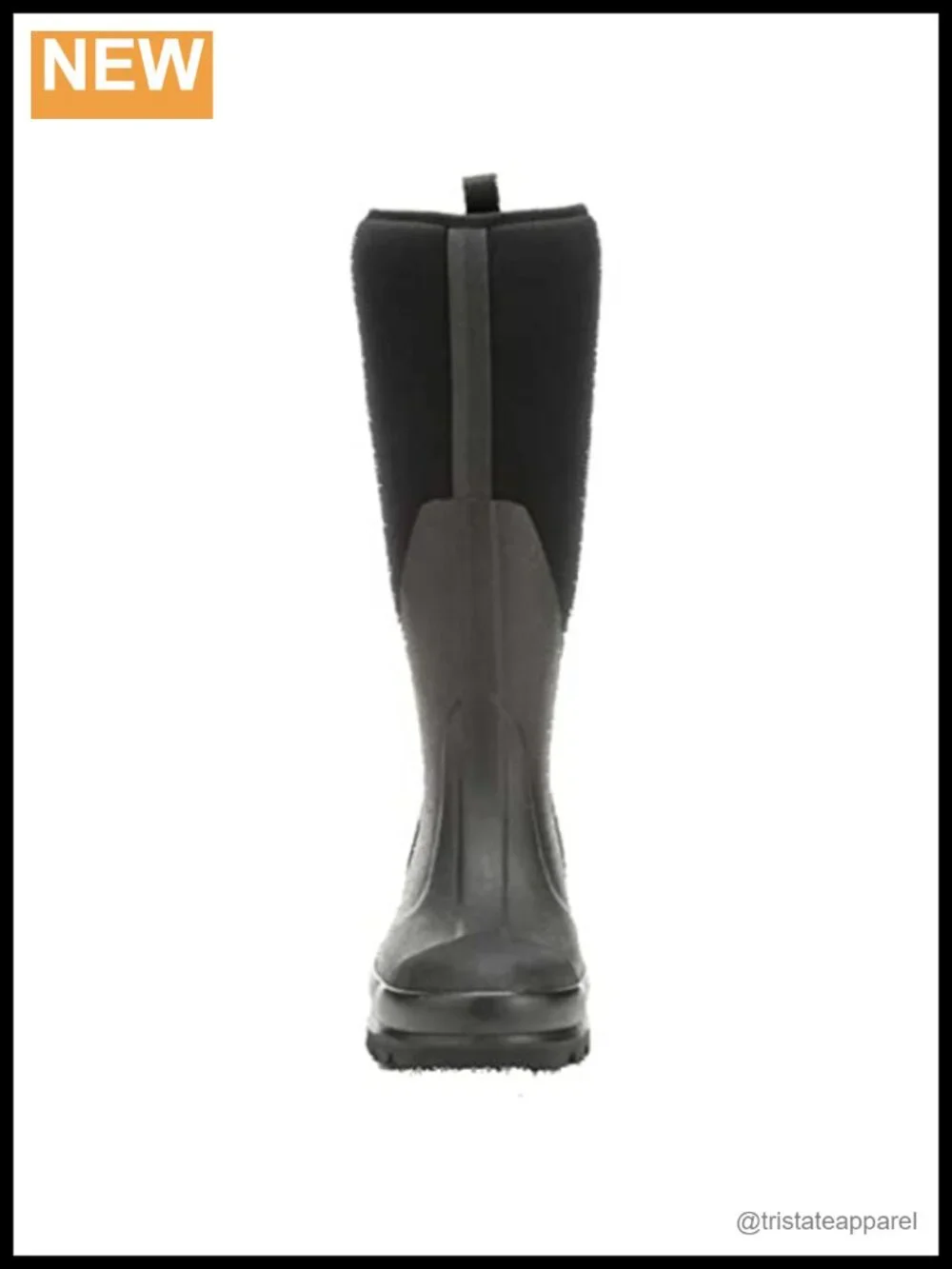 Women's Tall Rubber Pull-On Rain Boots Waterproof Neoprene Knee-High
